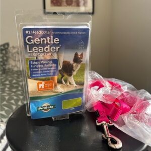 Petsafe gentile leader and leash NEW